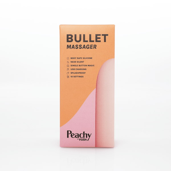 Vush Peachy Bullet Vibrator| Your Pleasure Toys Vush Peachy Bullet Vibrator| Your Pleasure Toys