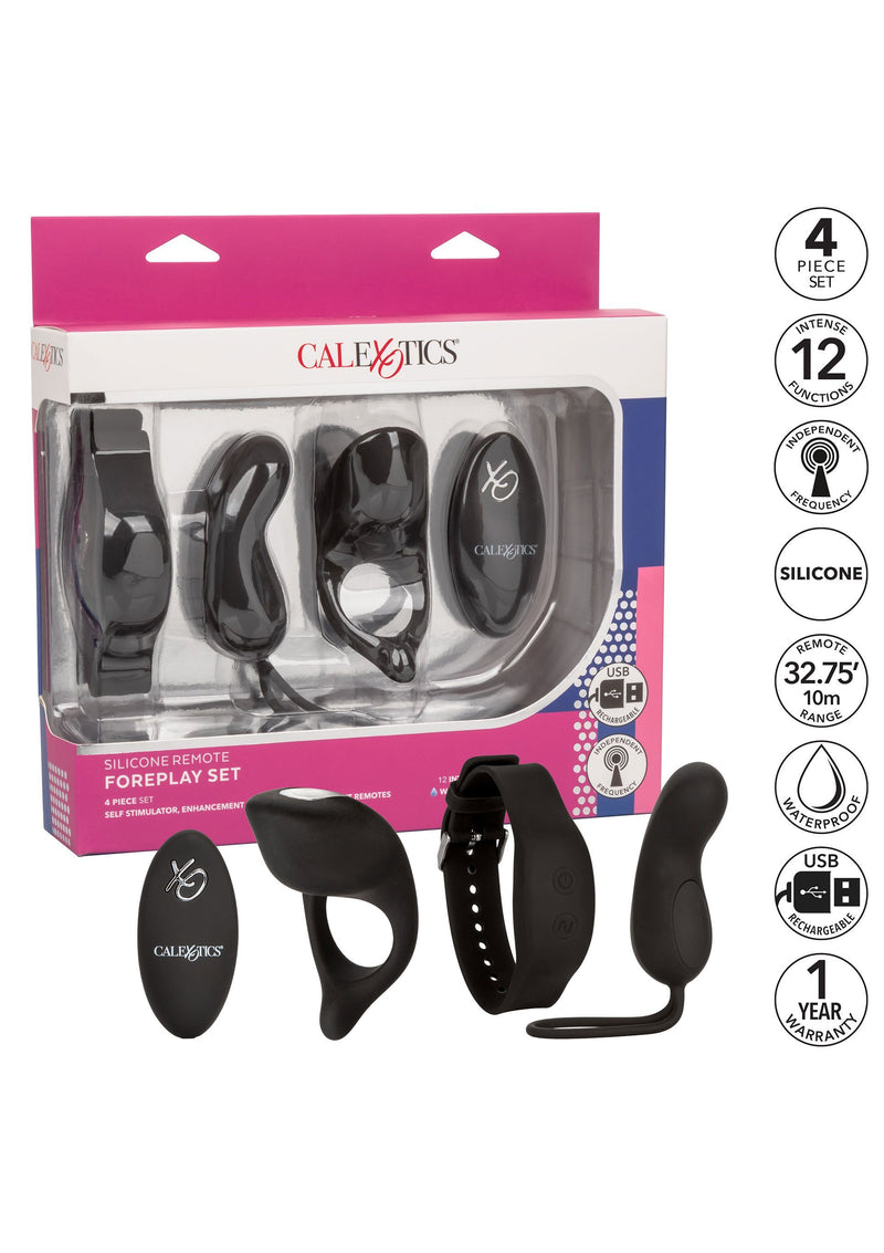 CalExotics Remote Control Foreplay Set - x 2 Toys - Your Pleasure Toys