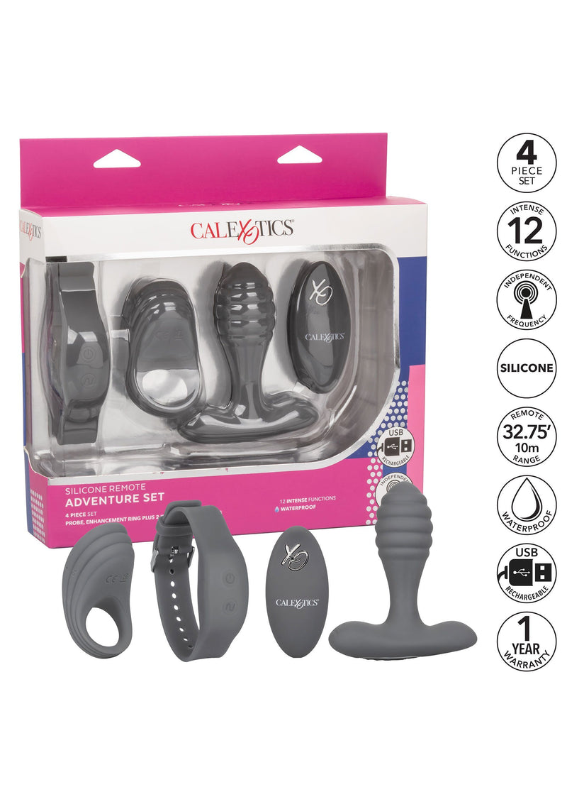 CalExotics Remote Control Anal Adventure Set - Your Pleasure Toys