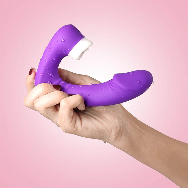 Clit Licking Dual Vibrator - Your Pleasure Toys
