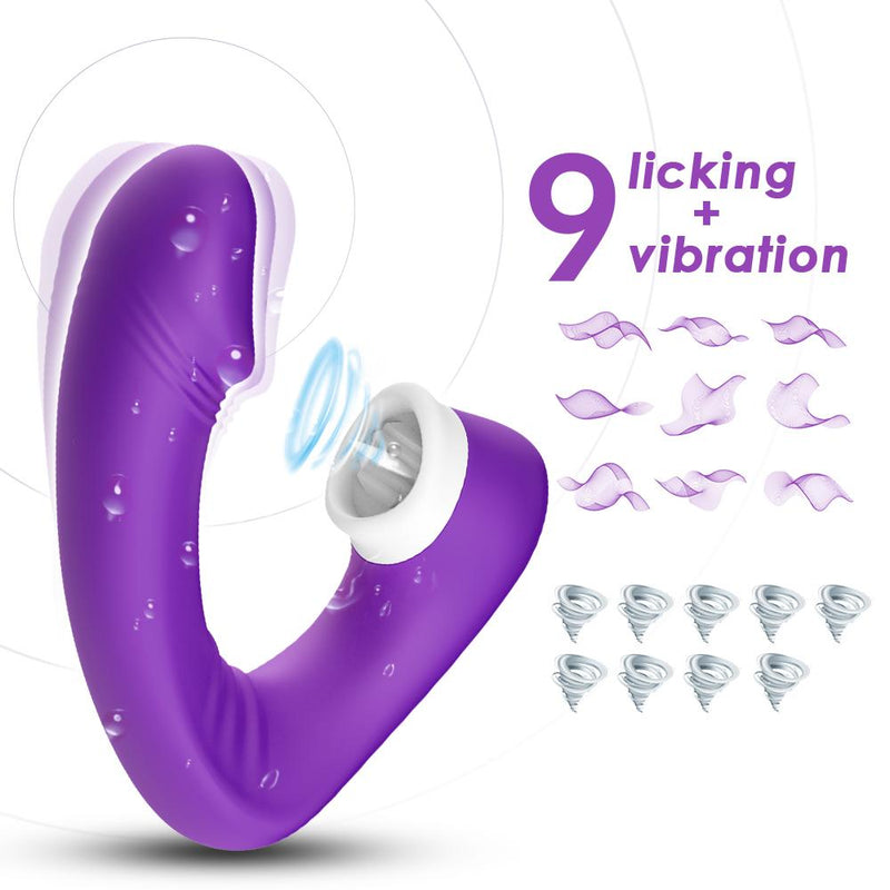 Clit Licking Dual Vibrator - Your Pleasure Toys