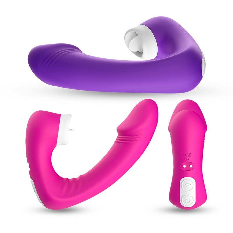 Clit Licking Dual Vibrator - Your Pleasure Toys
