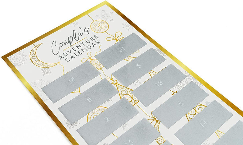 Couples Advent-ure Scratch Calendar Advent Calendars Creative Conceptions 