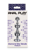 Diamond Star Anal Beads Butt Plug Toy Joy 