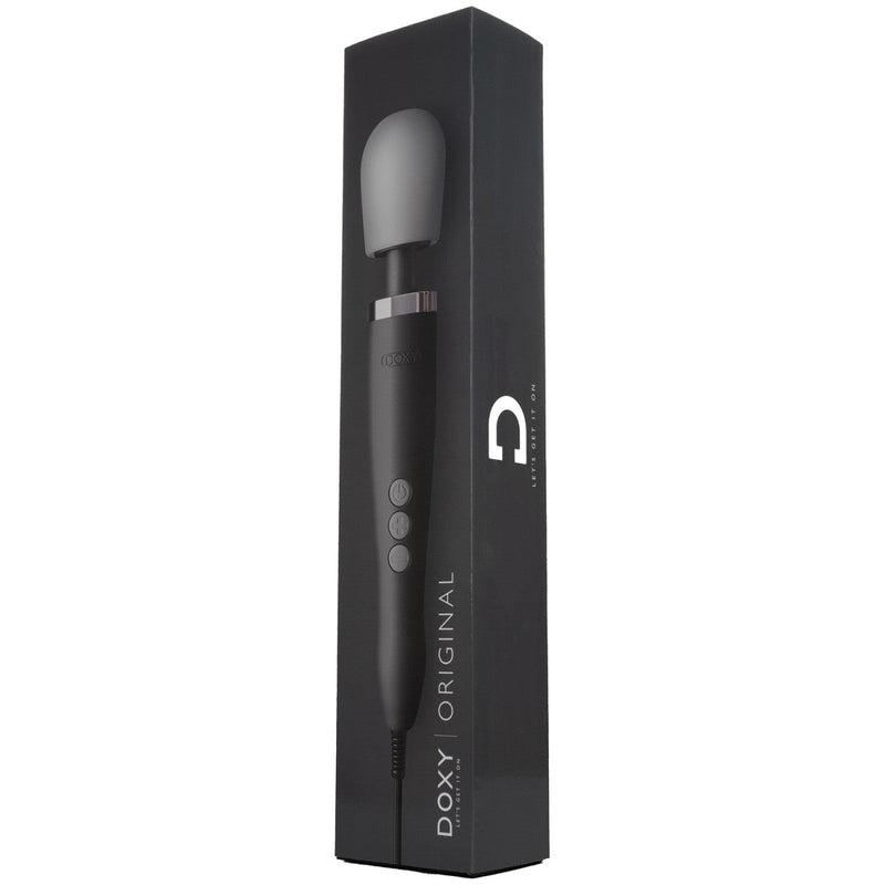 Doxy Original Mains Powered Wand Vibrator | Extra Powerful Wand Your Pleasure Toys Doxy Original Mains Powered Wand Vibrator | Extra Powerful Wand Your Pleasure Toys