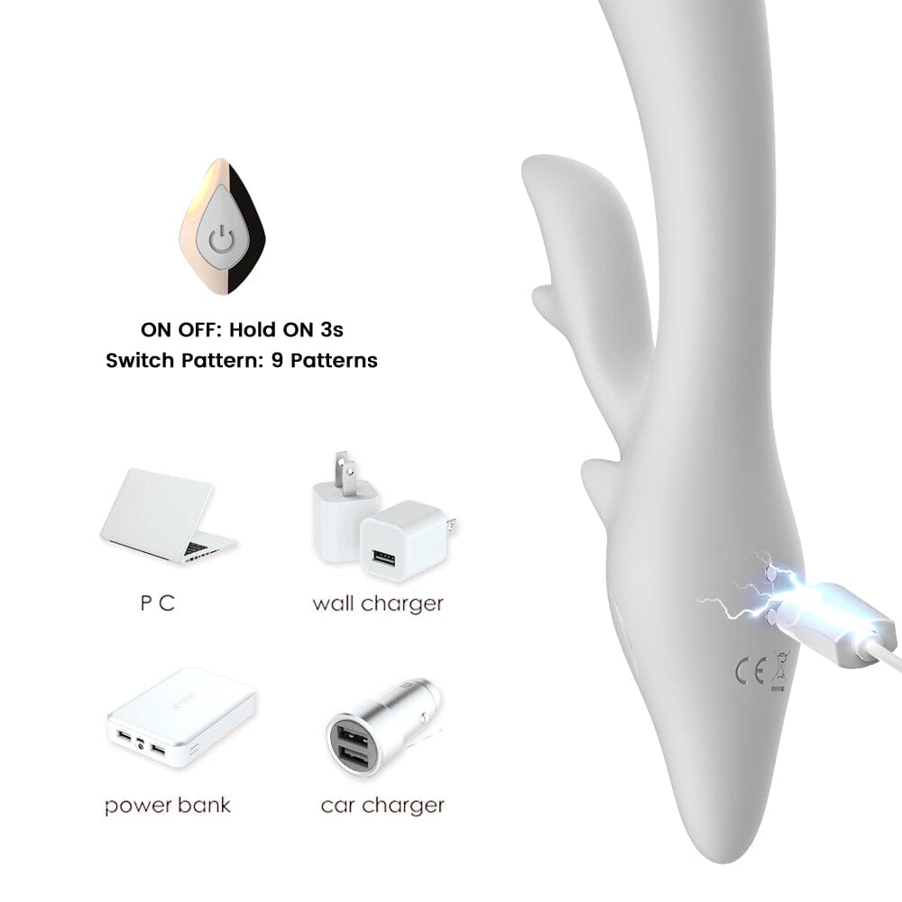 Elk Dual Vibrator | Elk Vibrator | Your Pleasure Toys Elk Dual Vibrator | Elk Vibrator | Your Pleasure Toys