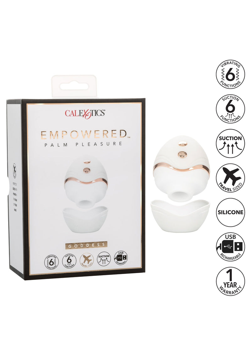 Empowered Palm Pleasure Goddess - Clitoral Suction Stimulator - Your Pleasure Toys