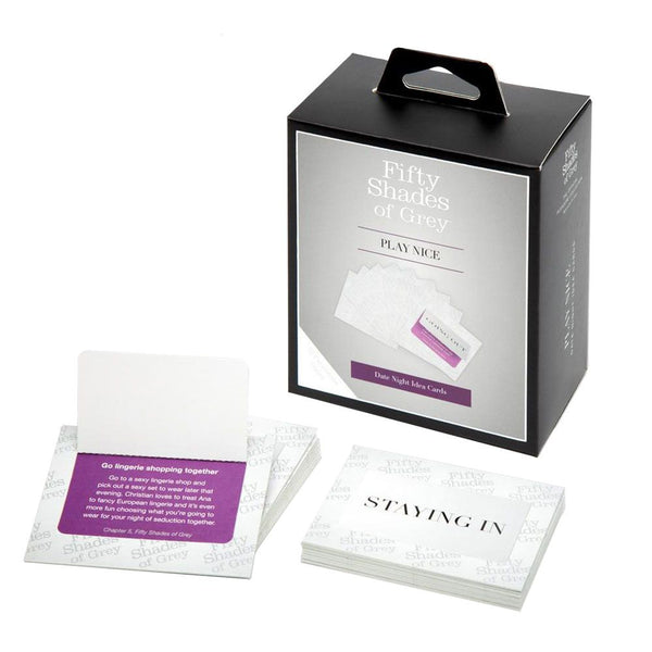 Fifty Shades Play Nice Date Night Card Game Games Fifty Shades of Grey 