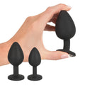 Jewelled Butt Plug Set with Douche Butt Plug Training Sets Your Pleasure Toys 