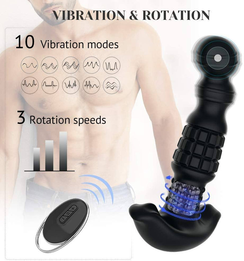 Prostate Massager Grenade Anal Vibrator 'Bob Vibe' - Your Pleasure Toys
