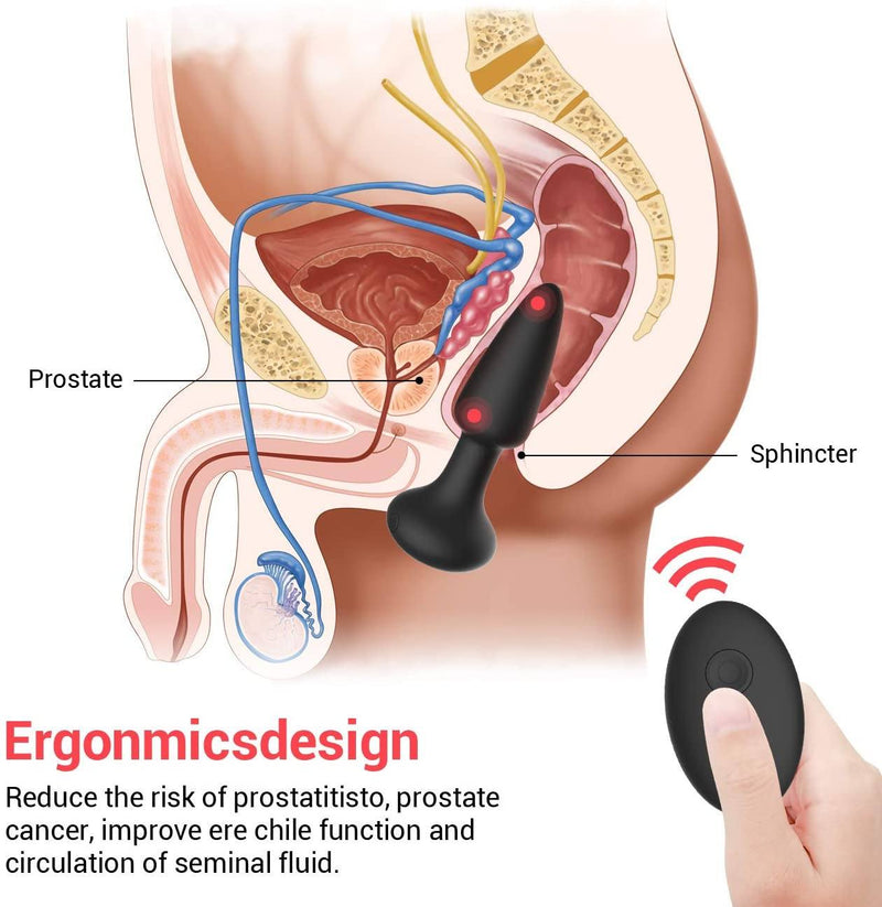 Remote Controlled Beaded Anal Vibrator - Your Pleasure Toys