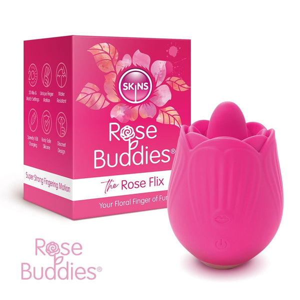 Rose Flix - Skins Rose Buddies Licking Vibrator Skins 
