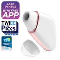 Satisfyer App Enabled Love Triangle Air Pulse Stimulator - Your Pleasure Toys