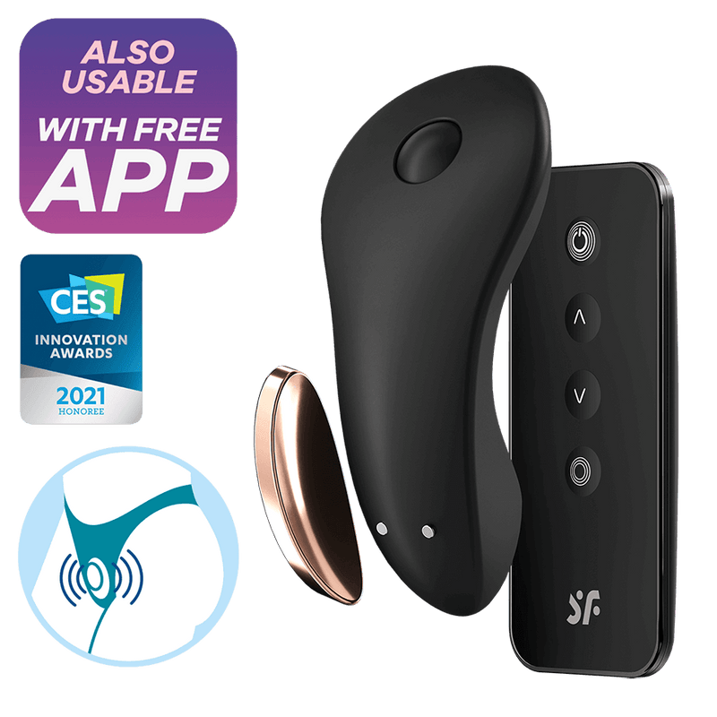 Satisfyer Little Secret - Black | App Enabled Vibrator | YPT Your Pleasure Toys Satisfyer Little Secret - Black | App Enabled Vibrator | YPT Your Pleasure Toys