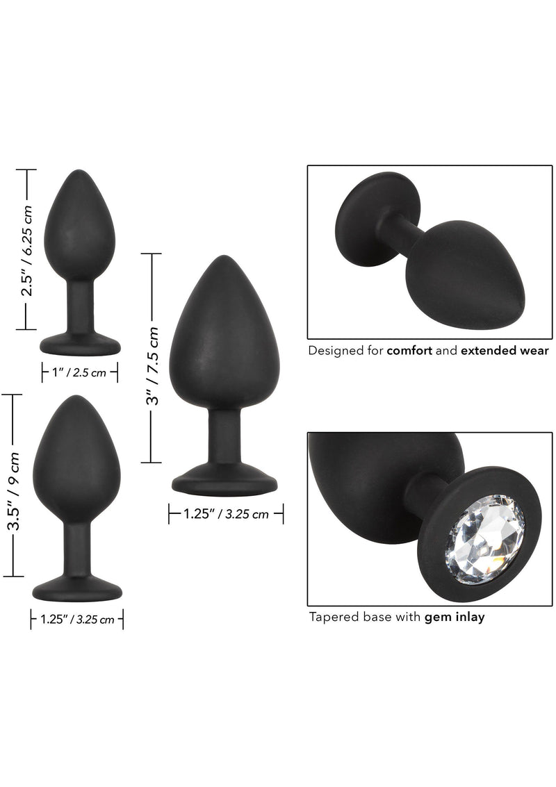 Jewelled Butt Plug Set - Your Pleasure Toys