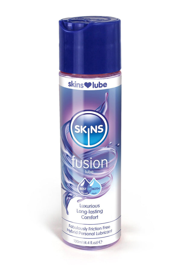 Skins Fusion Hybrid Silicone and Water Based Lubricant 130ml Lubricant Skins 