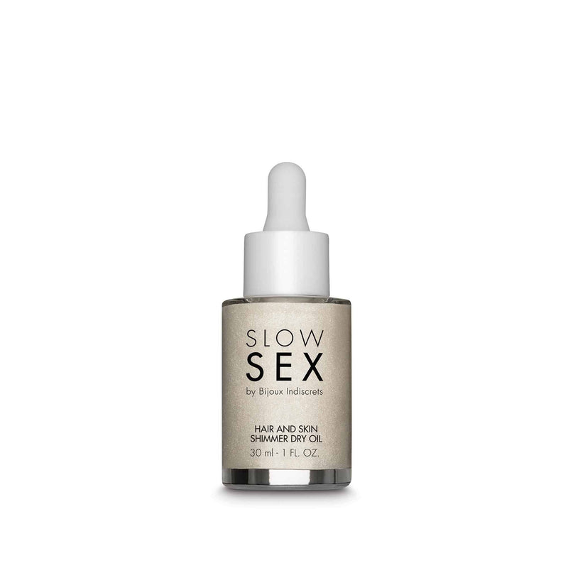 Slow Sex Hair and Skin Shimmer Dry Oil - Your Pleasure Toys