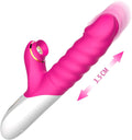 Telescopic Thrusting & Licking Rabbit Vibrator - Your Pleasure Toys