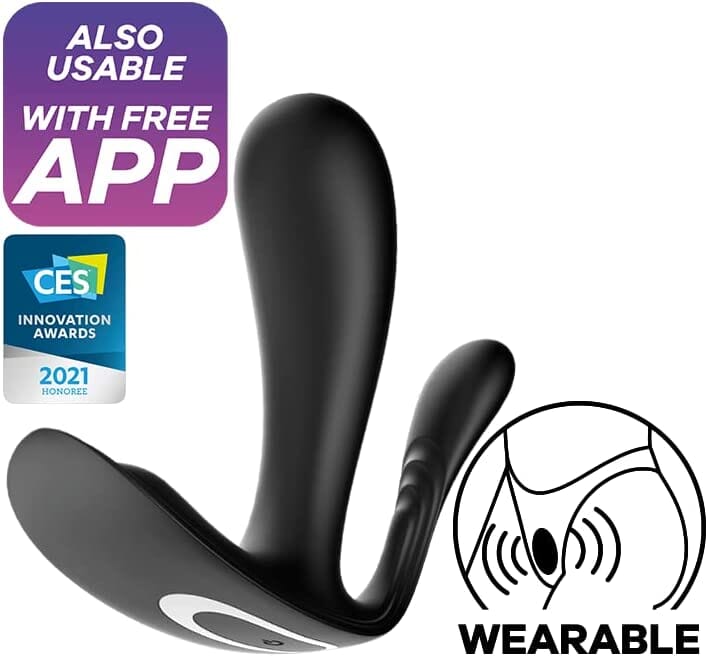 mcombo recliner with ottoman reclining chair with vibration massage Satisfyer Ribbed Petal Wearable Vibe + Connect App | Satisfyer US