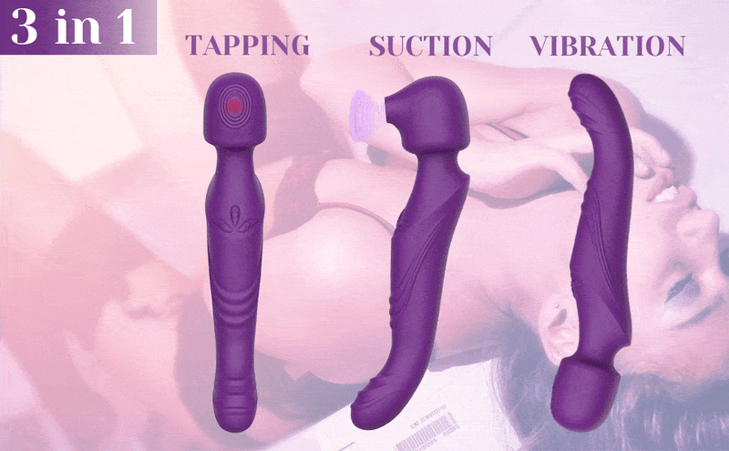 Tracy's Dog Dual Vibrator - Suction Vibe - Your Pleasure Toys