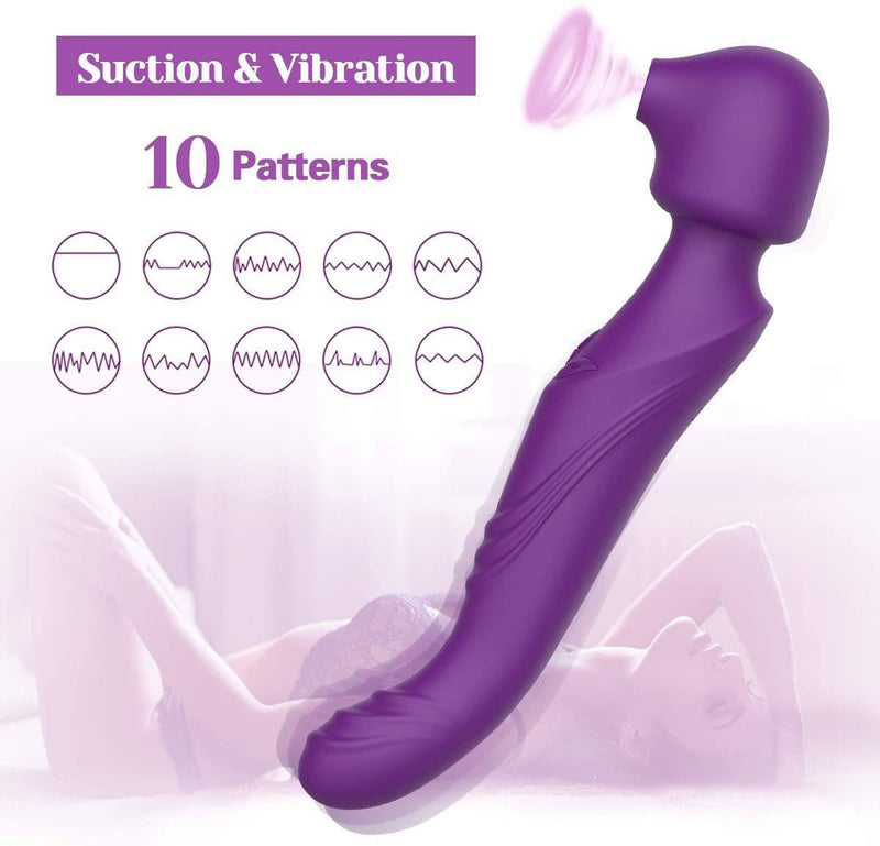 Dual Vibrator - Suction Vibe | Your Pleasure Toys Dual Vibrator - Suction Vibe | Your Pleasure Toys