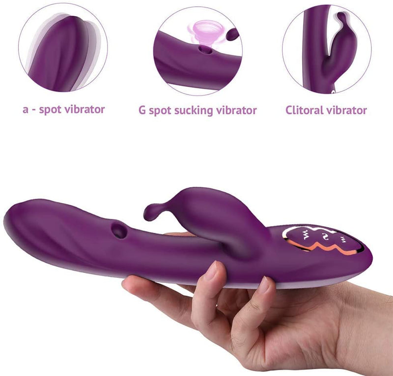 Tracy's Dog G-Spot Suction Rabbit Vibrator - Your Pleasure Toys