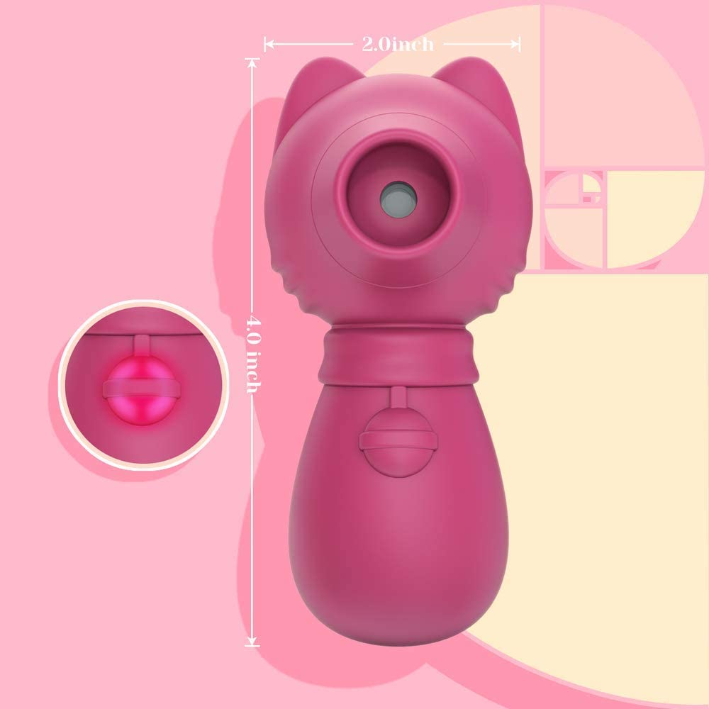 pink kitty vibrator Pink Mini Cat Vibrator Clitoral Pussy Sucker Breast... From Lonyee, $25.5