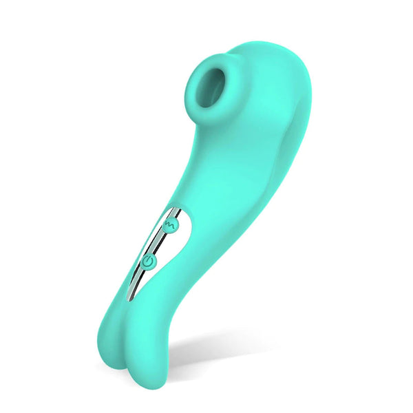 Tracy's Dog Suction Massager - P.Cat Vibrator Suction Vibrator Tracy's Dog Teal 