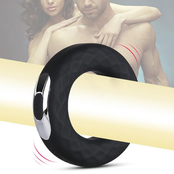 Vibrating Cock Ring with Dual Motors - Your Pleasure Toys