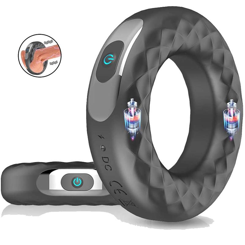 Vibrating Cock Ring with Dual Motors - Your Pleasure Toys