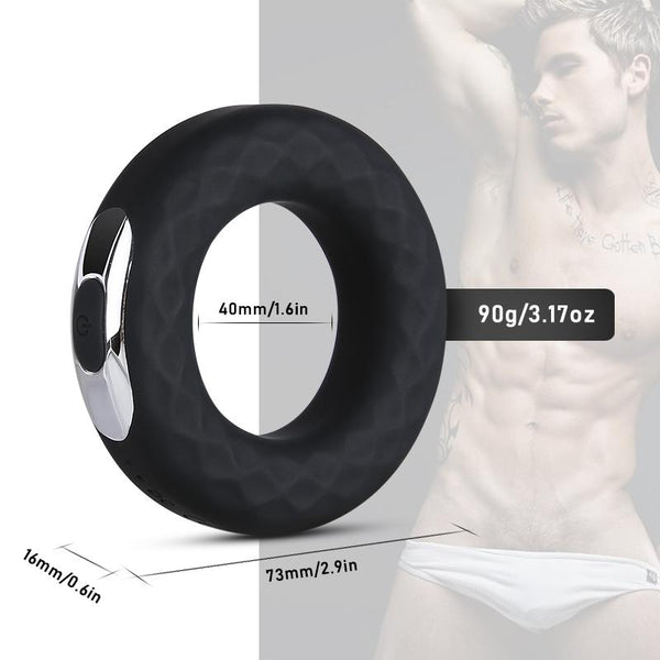 Vibrating Cock Ring with Dual Motors - Your Pleasure Toys