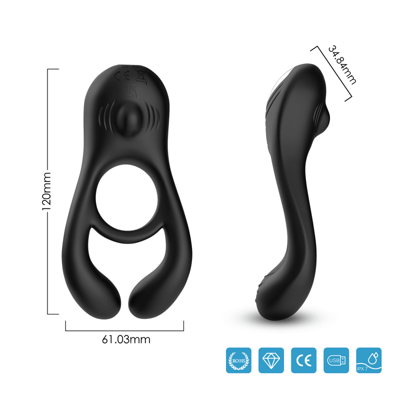 Vibrating Cock Ring with Remote Cock Ring Your Pleasure Toys 