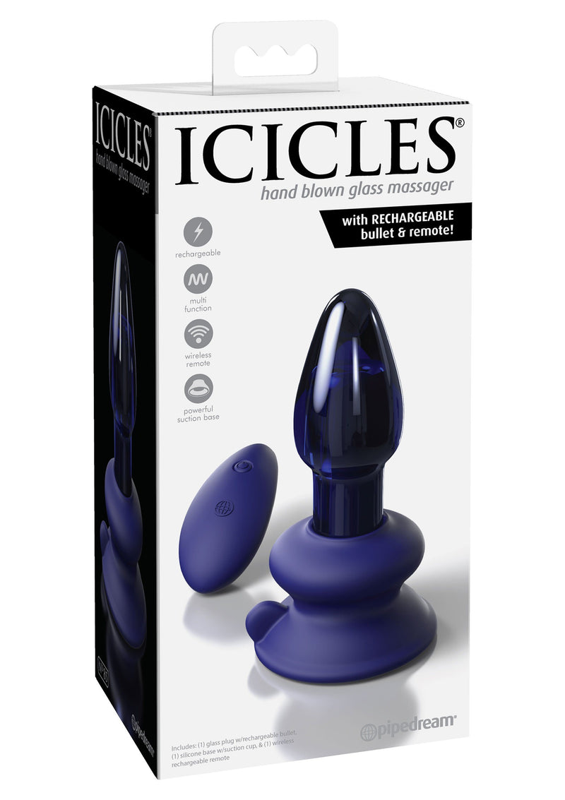 Vibrating Glass Butt Plugs - Pipedream Icicles Your Pleasure Toys Vibrating Glass Butt Plugs - Pipedream Icicles Your Pleasure Toys